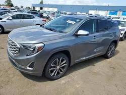 Flood-damaged cars for sale at auction: 2019 GMC Terrain Denali