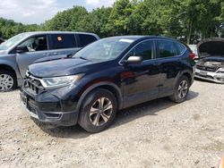 Salvage cars for sale at North Billerica, MA auction: 2017 Honda CR-V LX