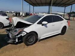 Salvage cars for sale from Copart San Diego, CA: 2021 Toyota Corolla LE