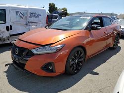 Salvage cars for sale at Martinez, CA auction: 2021 Nissan Maxima SR