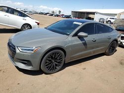 Salvage cars for sale at Brighton, CO auction: 2022 Audi A7 Premium