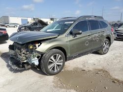 Subaru salvage cars for sale: 2018 Subaru Outback 2.5I Limited