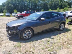 Salvage cars for sale at North Billerica, MA auction: 2016 Mazda 3 Grand Touring