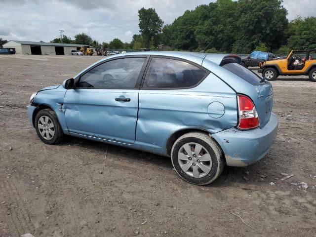 2010 Hyundai Accent Blue