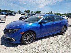 Salvage cars for sale at West Warren, MA auction: 2021 Honda Civic EX