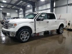 Salvage cars for sale at Ham Lake, MN auction: 2014 Ford F150 Supercrew