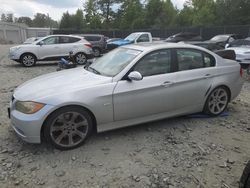 Salvage cars for sale at Waldorf, MD auction: 2008 BMW 335 I