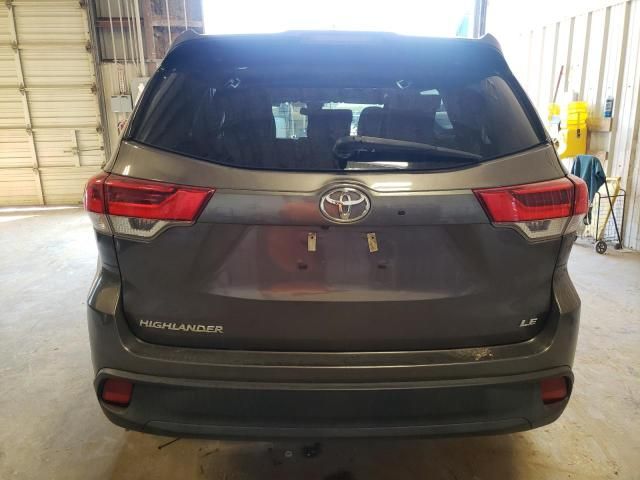 2019 Toyota Highlander LE