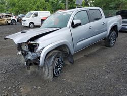 Salvage cars for sale at Marlboro, NY auction: 2021 Toyota Tacoma Double Cab