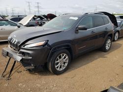 Jeep salvage cars for sale: 2017 Jeep Cherokee Latitude