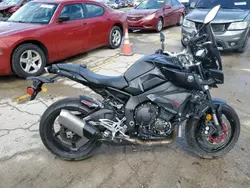 Salvage motorcycles for sale at Pekin, IL auction: 2017 Yamaha FZ10