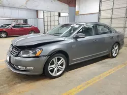 Salvage cars for sale at Mocksville, NC auction: 2014 Volkswagen Passat SEL