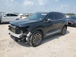 Salvage cars for sale from Copart Houston, TX: 2022 Hyundai Santa FE Limited