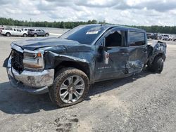 Chevrolet Silverado k1500 lt salvage cars for sale: 2017 Chevrolet Silverado K1500 LT