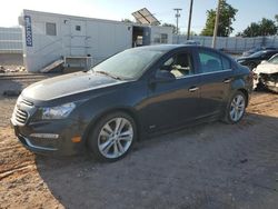 Chevrolet salvage cars for sale: 2015 Chevrolet Cruze LTZ