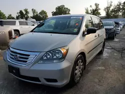 Honda salvage cars for sale: 2009 Honda Odyssey LX