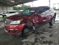 Salvage cars for sale at Cartersville, GA auction: 2017 Chevrolet Traverse LT