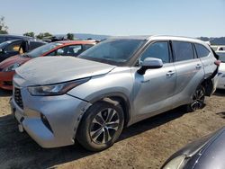 Toyota salvage cars for sale: 2020 Toyota Highlander Hybrid XLE