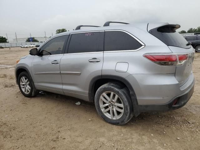 2016 Toyota Highlander LE