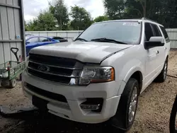 Ford salvage cars for sale: 2015 Ford Expedition Limited