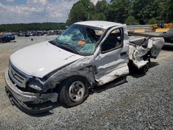 Salvage cars for sale at Concord, NC auction: 2002 Ford F150