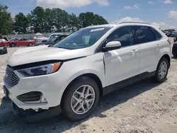 Salvage cars for sale at Loganville, GA auction: 2024 Ford Edge SEL