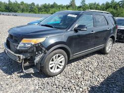 Salvage cars for sale from Copart Windham, ME: 2014 Ford Explorer XLT