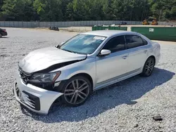 Salvage cars for sale at Gainesville, GA auction: 2016 Volkswagen Passat S