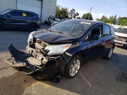 Salvage cars for sale at Woodburn, OR auction: 2015 Nissan Versa Note S