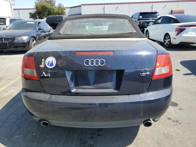 2006 Audi A4 1.8 Cabriolet