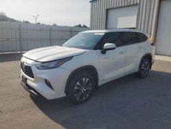 Toyota Highlander Vehiculos salvage en venta: 2020 Toyota Highlander Hybrid XLE