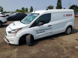 Salvage cars for sale at Montreal Est, QC auction: 2020 Ford Transit Connect XLT