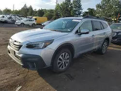 Salvage cars for sale at Denver, CO auction: 2020 Subaru Outback Premium