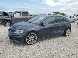 Salvage cars for sale at Taylor, TX auction: 2018 Volkswagen GTI S/SE