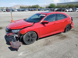 Salvage cars for sale at Las Vegas, NV auction: 2019 Honda Civic EX