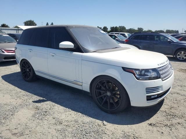 2016 Land Rover Range Rover HSE