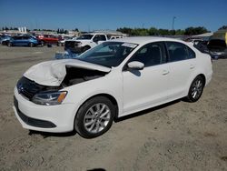 Vehiculos salvage en venta de Copart Sacramento, CA: 2013 Volkswagen Jetta SE