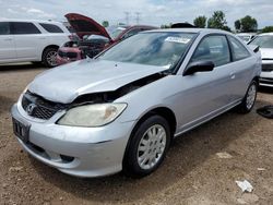 Salvage cars for sale at Elgin, IL auction: 2004 Honda Civic LX