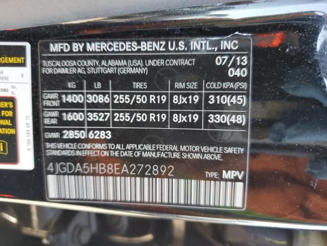 2014 Mercedes-Benz ML 350 4matic