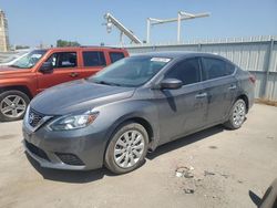 Salvage cars for sale at Kansas City, KS auction: 2019 Nissan Sentra S