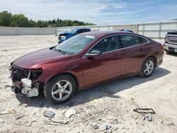 Salvage cars for sale from Copart Franklin, WI: 2016 Chevrolet Malibu LS