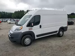 Salvage cars for sale from Copart Mendon, MA: 2016 Dodge RAM Promaster 2500 2500 High