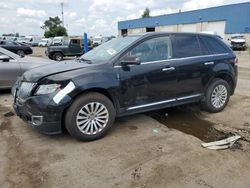 Salvage cars for sale at Woodhaven, MI auction: 2014 Lincoln MKX