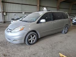 Salvage cars for sale at Houston, TX auction: 2008 Toyota Sienna XLE