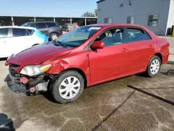 Salvage cars for sale at Fresno, CA auction: 2011 Toyota Corolla Base