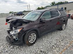 Salvage cars for sale at Barberton, OH auction: 2020 Chevrolet Traverse LT