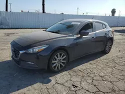 Salvage cars for sale at Van Nuys, CA auction: 2017 Mazda 3 Touring