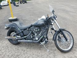 Salvage motorcycles for sale at Montreal Est, QC auction: 2007 Harley-Davidson Fxstb