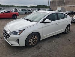 Carros salvage a la venta en subasta: 2019 Hyundai Elantra SEL