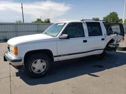 GMC salvage cars for sale: 1998 GMC Suburban K1500